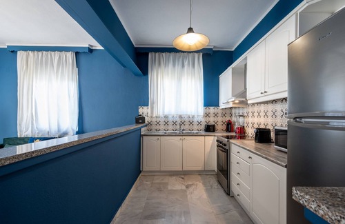 Platanes Villa | Villa Spyros Platanias near to beach & amenities