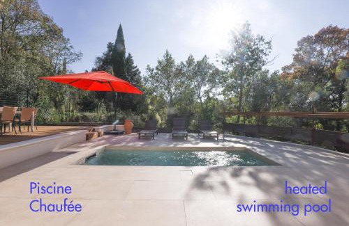 Carcassonne House | Villa st Francois Piscine privée chauffée ,clim ,parking gratuit