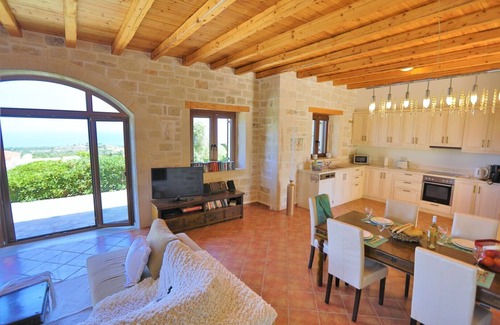 Atsipópoulon Villa | Villa Tara, unforgettable view in a luxurious villa