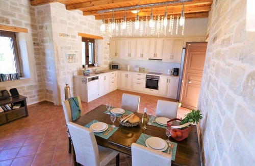 Atsipópoulon Villa | Villa Tara, unforgettable view in a luxurious villa