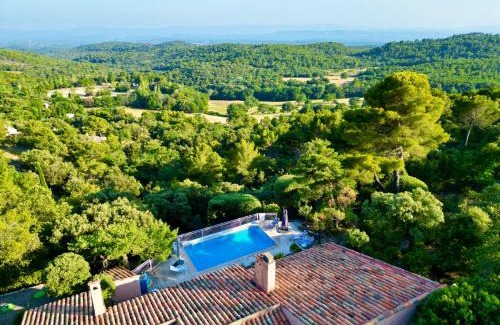 Tourtour Villa | Villa Tarentelle - heated pool and exceptional view