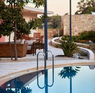 Apokoronas Villa | Villa The Longhouse- Pool-Sauna-Gym- Panormaic Seaview
