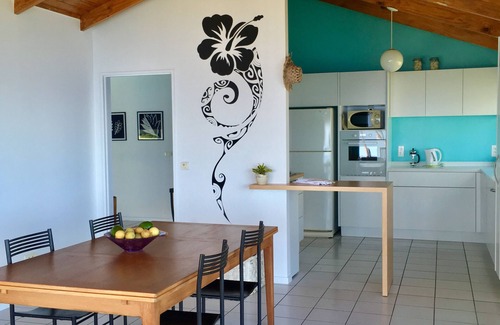 Punaauia Villa | Villa Tiare amazing view - private pool - 4 bedrooms- up to 7 pers