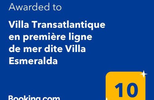 Llafranc Villa | Villa Transatlantique en première ligne de mer dite Villa Esmeralda