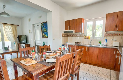 Almyrida Villa | ☀️Villa Varvara❤️Almyrida⛱️ 350m from Sea❗️No car needed❗️Samaria Gorge-For Free