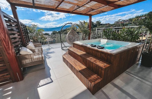Garopaba House | Villa Verde Bangalô: Encantado com Jacuzzi