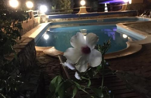 Torre delle Stelle Villa | VILLA VITTORIA with PRIVATE HEATED SWIMMING POOL COMPLETE WITH HIDROMASSAGE FOR EXCLUSIVE USE , SEA VIEW, 150 METERS FROM THE BEACH pool 60 m2 dept 140 cm volume 840 m3