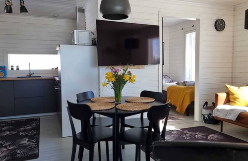 Tornio Cottage | Villa Vonka - You can see Torne river and hear the rapids.