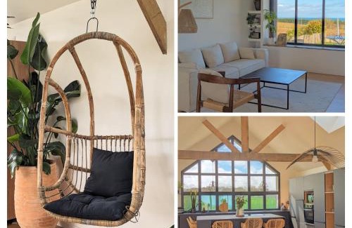 Planguenoual Villa | Villa vue Mer -5 mn des plages - grand jardin-cuisine d'été- 4 chambres