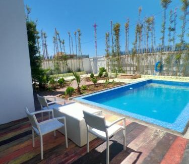 Hjar Ennhal Villa | villa vue sur mer avec piscine