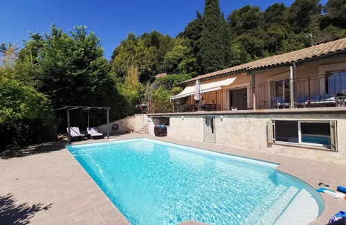 La Colle-sur-Loup House | Villa with breathtaking view of Saint Paul de Vence