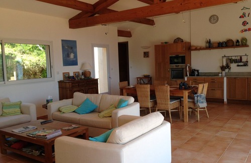 Belvedere-Campomoro Villa | Villa with swimming pool, 10 mn walk from the beach, exceptional sea view