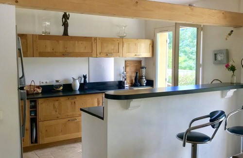 Le Bar-sur-Loup House | Villa with pool and river enjoying incredible mountain views