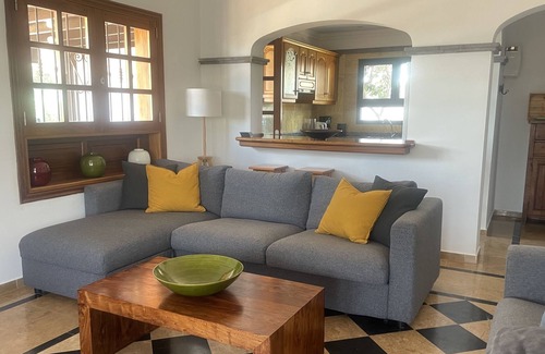 Playa Blanca Villa | Villa With Heated Pool, large private Patio, BBQ and a short walk to the coast