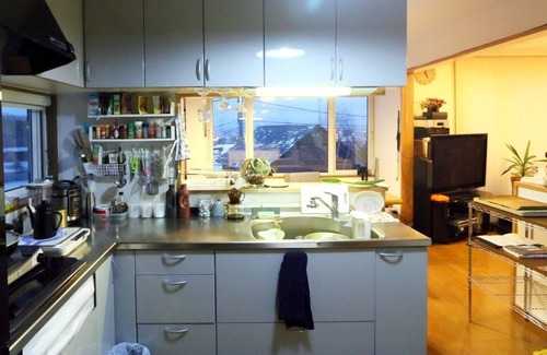 Nishi Condo | Villa with hotel domes, Jacuzzi spa & barrelsauna on a hill overlooking the city
