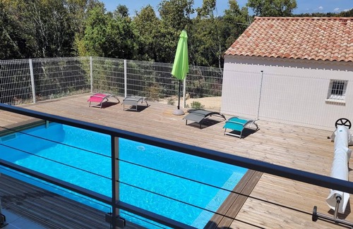 Orgnac-l'Aven Villa | Villa with its private and heated swimming pool