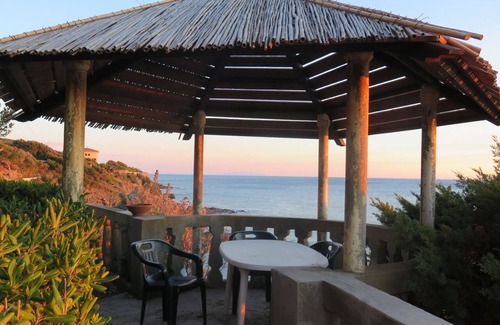 Rosignano Marittimo Villa | Villa with park directly on the sea, sandy beach and rocky coast, view unforgettable