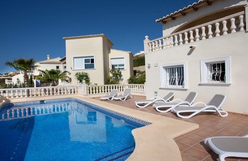 Cumbre del Sol House | Villa with pool and panoramic views of the Mediterranean Sea