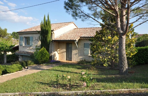Vinsobres Villa | Villa with pool and view of the Ventoux on the edge of the village of Vinsobres