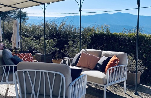 Saint-Zacharie House | Villa with pool & view & air conditioning