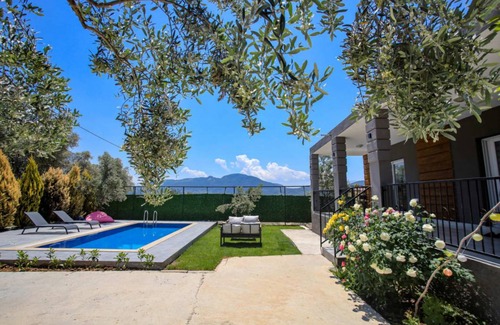 Yesiluzumlu Villa | Villa with Private Pool Surrounded by Olive Trees