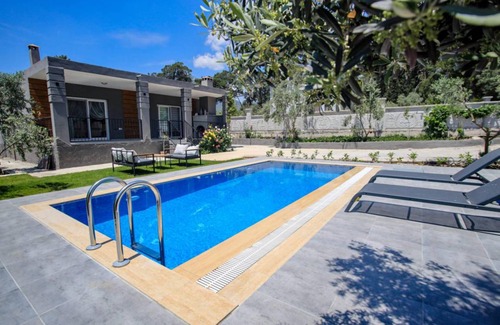 Yesiluzumlu Villa | Villa with Private Pool Surrounded by Olive Trees