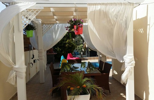 Pernera Villa | Villa With Private Pool, Sea View With Grass And 2 Gazebos