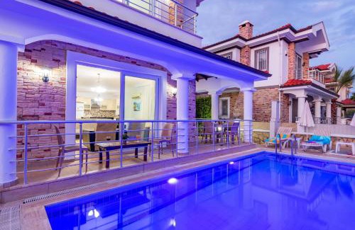 Fethiye City Center Villa | Villa Yasam Park - Luxury 8 Person - Fethiye Calis Beach 90mt