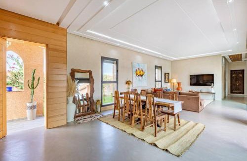El Aggada Villa | villa Zina, Élégance et luxe,piscine & jacuzzi