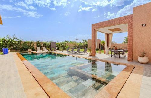 El Aggada Villa | villa Zina, Élégance et luxe,piscine & jacuzzi