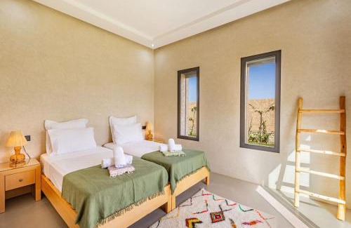 El Aggada Villa | villa Zina, Élégance et luxe,piscine & jacuzzi