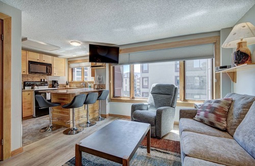 Peak 9 Condo | Village at Breckenridge Studio 4417 - Ski-In/Ski-Out!