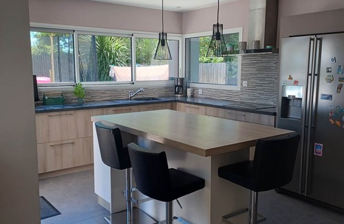 Guidel House | Village center, 3 km from sandy beaches, contemporary with heated pool
