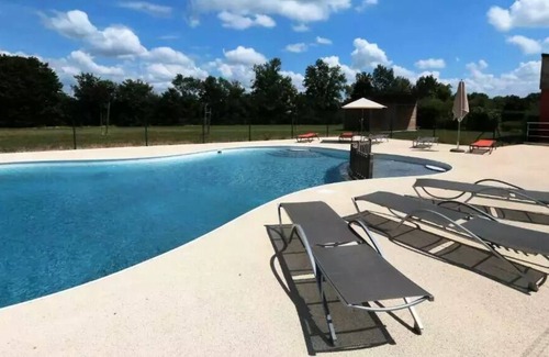 Lignieres House | Village de Cottages - 1 Room Duo Cottage for 2 People with Air Conditioning