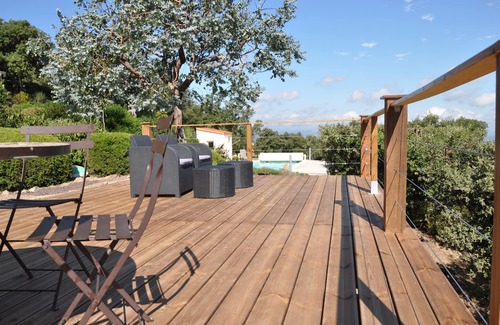 Le Boulou Villa | Villla mountain with swimming pool, beautiful sea views