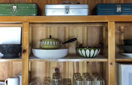 Pelican Rapids Cabin | Vintage mid-century cabin with beautiful lake view near Maplewood State Park