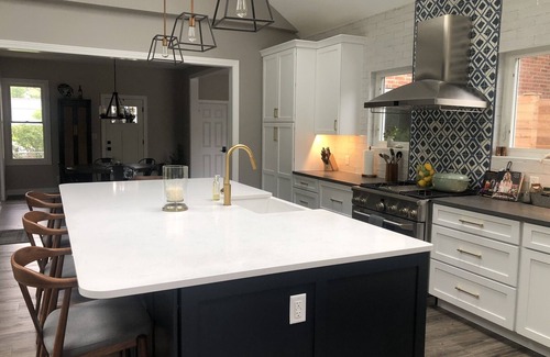 New Buffalo House | Vintage, restored home w/pool, hot tub & courtyard-just blocks to town & beach