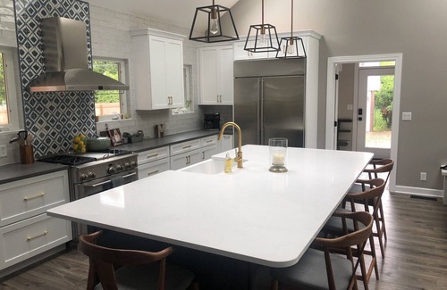 New Buffalo House | Vintage, restored home w/pool, hot tub & courtyard-just blocks to town & beach