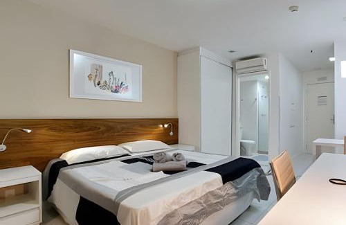 Setor Hoteleiro Norte Apartment | Vision, local nota 10! Academia, sauna e piscinas.