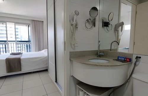 Setor Hoteleiro Norte Apartment | Vision, local nota 10! Academia, sauna e piscinas.