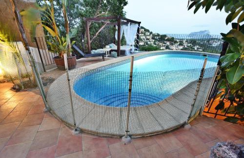 Fustera Villa | Vista al mar, piscina vallada, cocina de verano, A/A, wifi