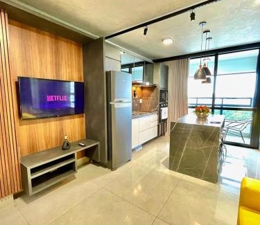 Jardim dos Estados Apartment | Vista Ampla e Estilo Industrial nesse Lindo Loft