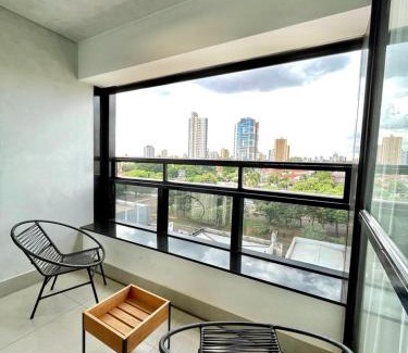 Jardim dos Estados Apartment | Vista Ampla e Estilo Industrial nesse Lindo Loft