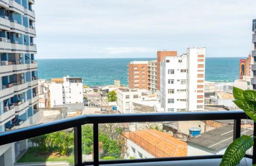 Barra Apartment | Vista Mar ao Lado do Shopping Barra com Garagem e Ar