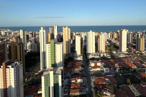 Loteamento Oceania II Apartment | Vista mar deslumbrante e andar alto Manaíra