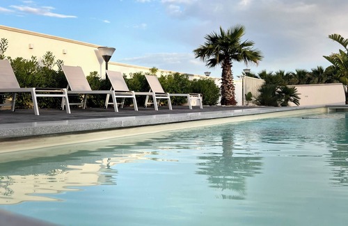 Agrigento Apartment | Vistamare cozy with beautiful sea view, with saltwater pool