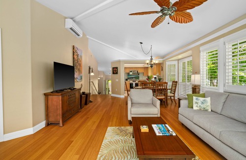 Princeville House | VOK29 Hawaiiana 3br 3ba Villa of Kamalii, AC, Pool