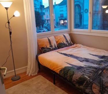 Lourdes Apartment | VUE DE REVE CHAMBRE dans APPARTEMENT DE STANDING - vous faites le ménage-Very good prices but you have to cle-an th-e flat