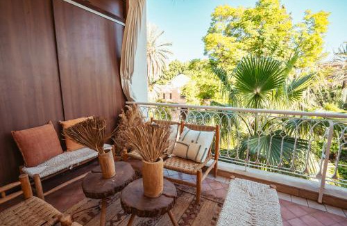 Majorelle Apartment | vue imprenable sur les jardins de la villa d Yves saint Laurent