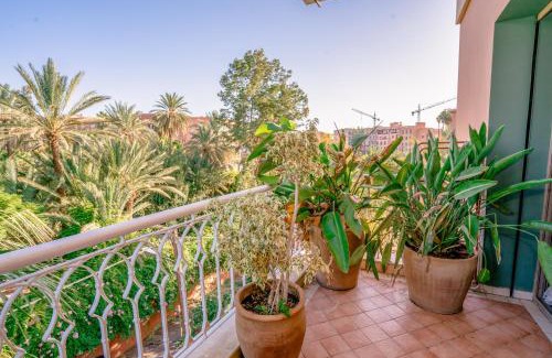 Majorelle Apartment | vue imprenable sur les jardins de la villa d Yves saint Laurent